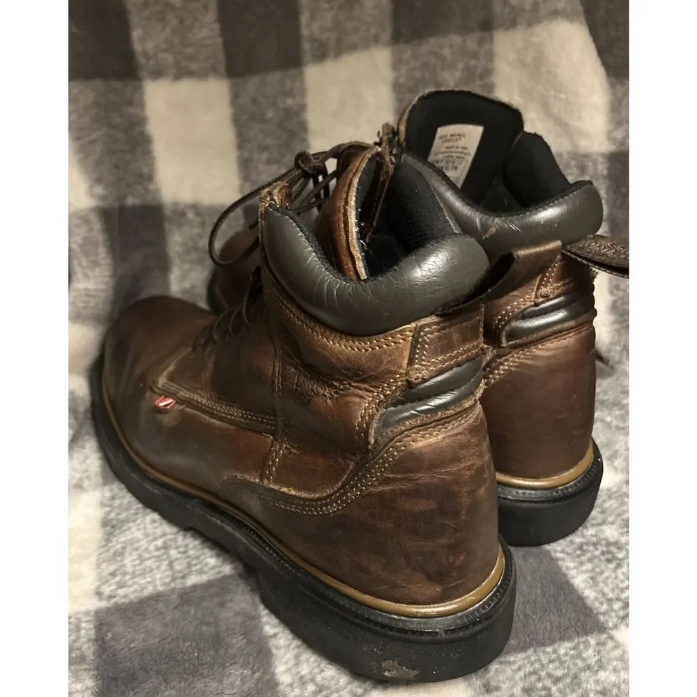 RED WING 2212 Mens 10.5 D  Steel Toe Work Boots  USA Workwear Leather - Picture 8 of 10